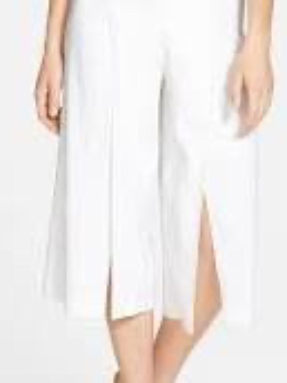 Elie Tahari Split Pleat Culottes